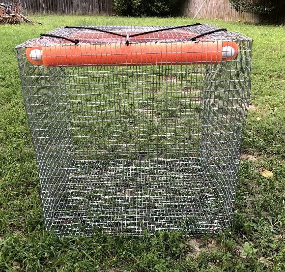 Live Fish Basket - Fish Cage - Fish Holding Pen (2x2x2 ft cube) – Reel  Texas Outdoors