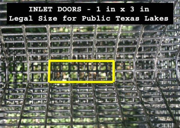 PINFISH TRAP - PVC Cloverleaf Style - Reel Texas Outdoors