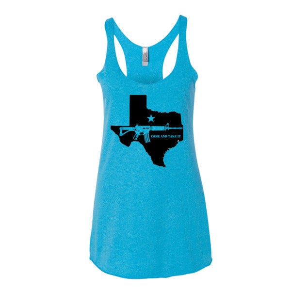 Come and Take It Women's tank top - Reel Texas Outdoors