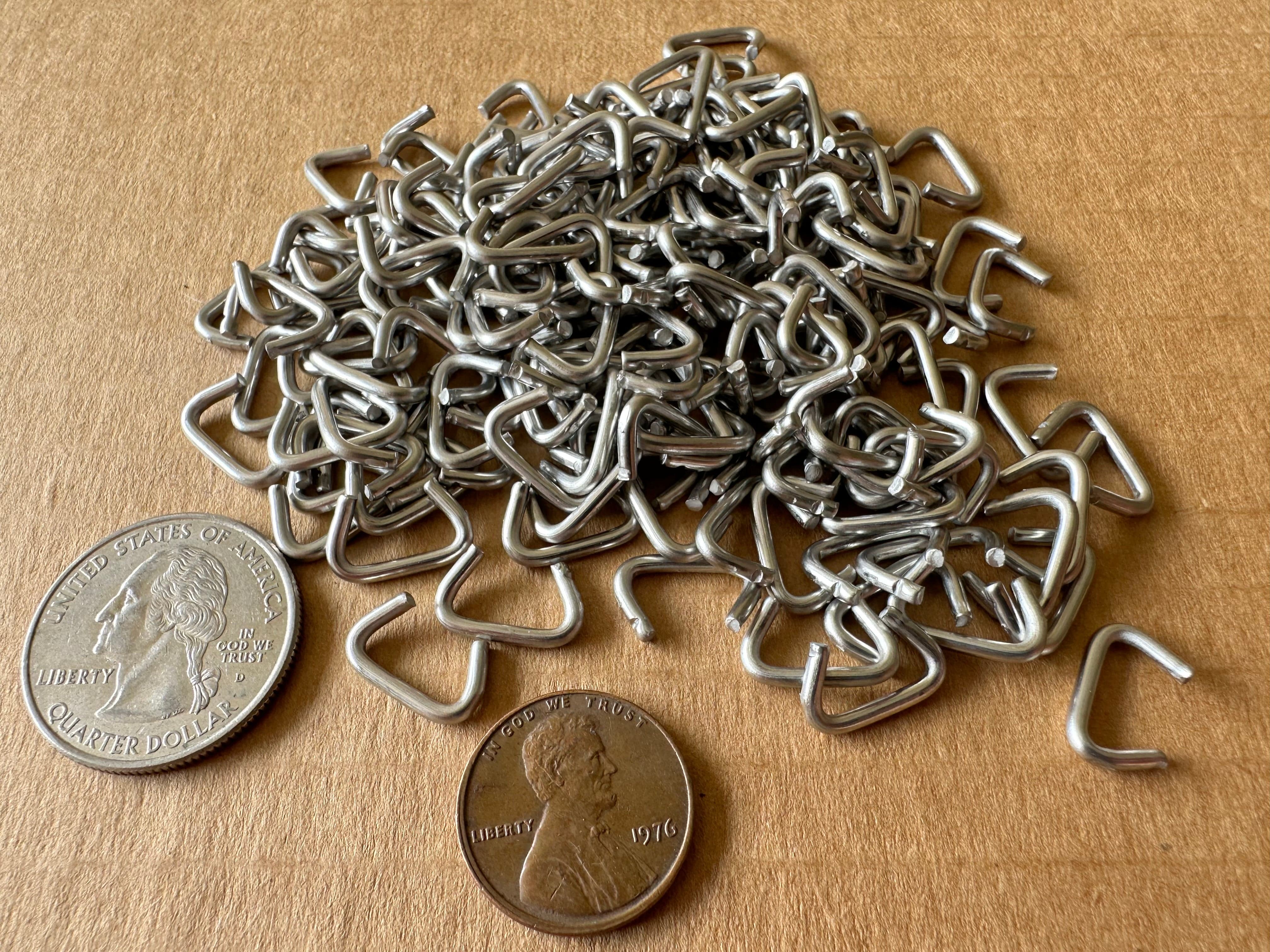 Stainless Steel Hog Rings - 150g (Approx. 200 rings) – Reel Texas Outdoors