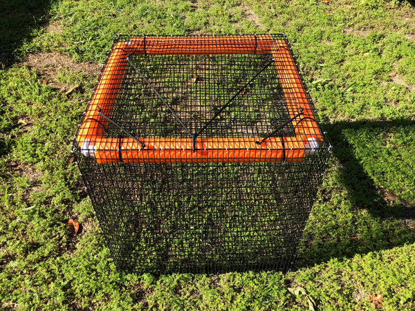 Live Fish Basket - Fish Cage - Fish Holding Pen (2x2x2 ft cube)