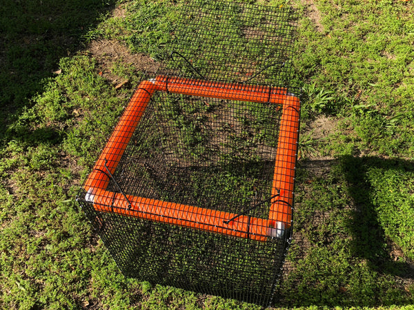 Live Fish Basket - Fish Cage - Fish Holding Pen (2x2x2 ft cube) - Reel Texas Outdoors