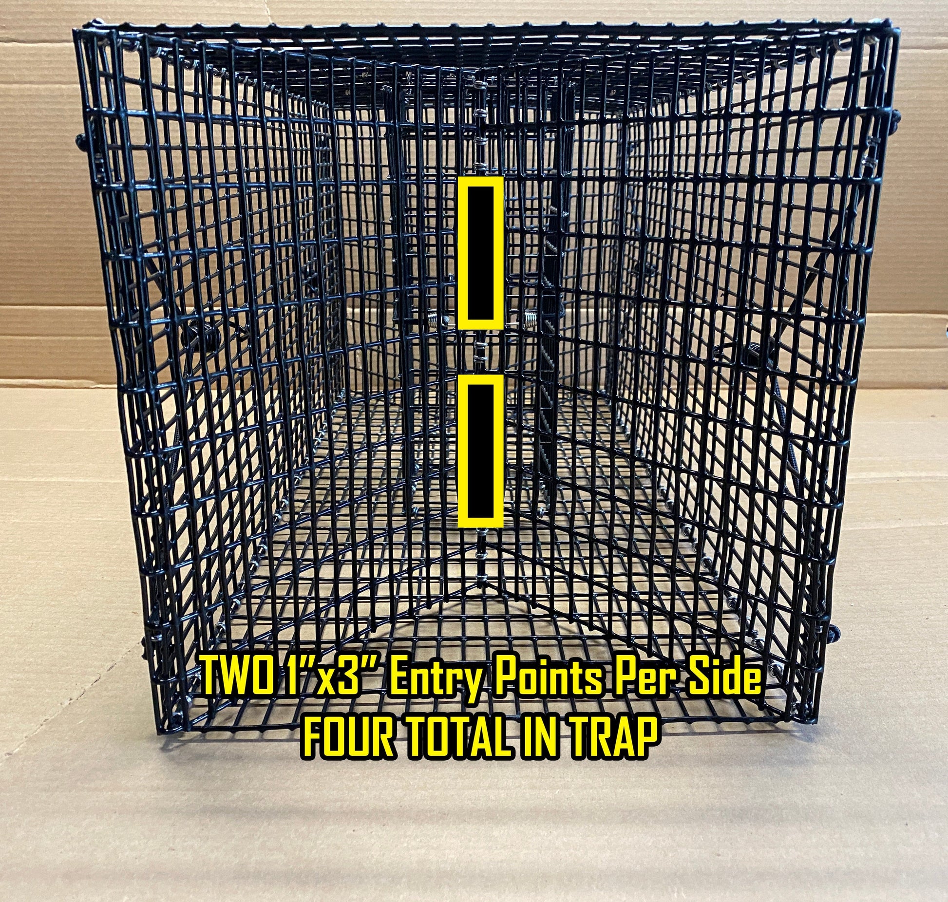 Foldable Fish Trap - Folding Crawfish Trap - Collapsible Bait Fish Trap Foldable Fish Trap - Folding Crawfish Trap - Collapsible Bait Fish Trap