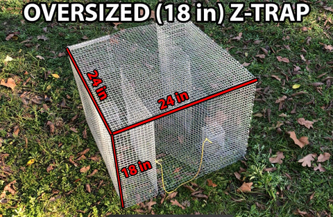 Z-Bait Fish Trap (OVERSIZED) - 18 inch Version – Reel Texas