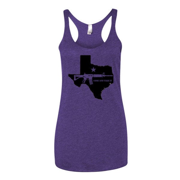 Come and Take It Women's tank top - Reel Texas Outdoors