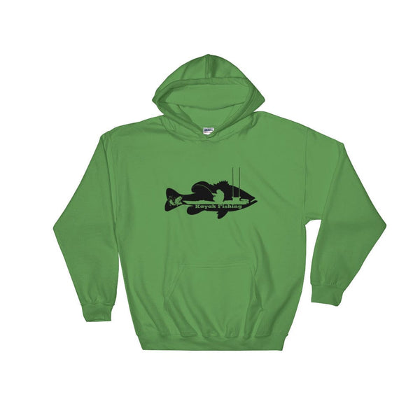 Kayak Fishing Hooded Sweatshirt - Reel Texas Outdoors