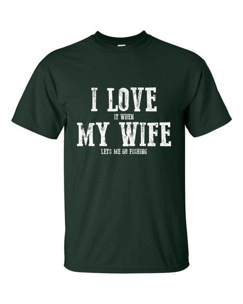 I Love My Wife Short Sleeve Men's T-Shirt