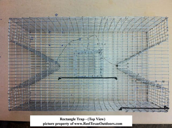 Rectangle Bait Fish Trap: Bream Trap – Perch Trap  – Eel Trap